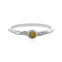 Sphene Silver Ring