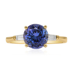 14K AAA Tanzanite Gold Ring (CIRARI)