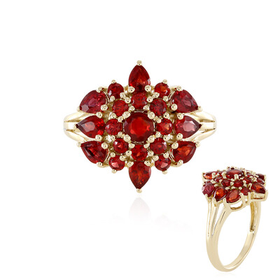 9K Tanzanian Ruby Gold Ring