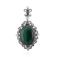 Malachite Silver Pendant (Art of Nature)