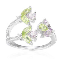 Peridot Silver Ring