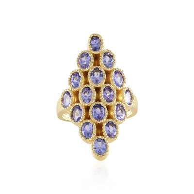 Tanzanite Silver Ring