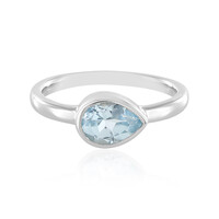 Sky Blue Topaz Silver Ring