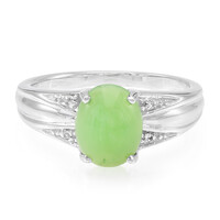 Imperial Chrysoprase Silver Ring