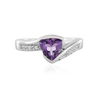 Uruguayan Amethyst Silver Ring