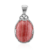 Rhodochrosite Silver Pendant (Art of Nature)