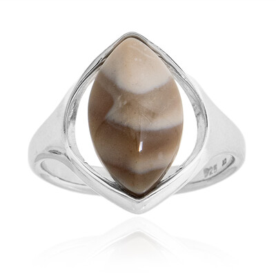 Flint stone Silver Ring (dagen)