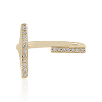 9K I2 (H) Diamond Gold Ring (de Melo)