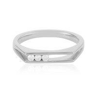 I2 (H) Diamond Silver Ring (de Melo)