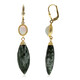 Seraphinite Silver Earrings (CUSTODANA)