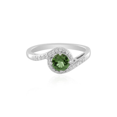 14K Green Tourmaline Gold Ring (AMAYANI)