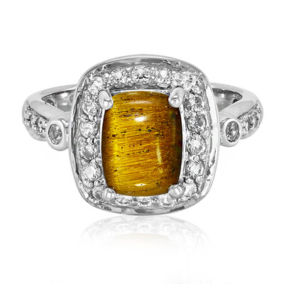 Tiger´s Eye Silver Ring