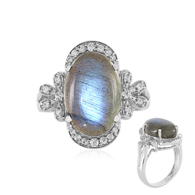 Labradorite Silver Ring