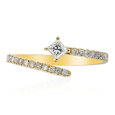 18K SI1 (H) Diamond Gold Ring (CIRARI)