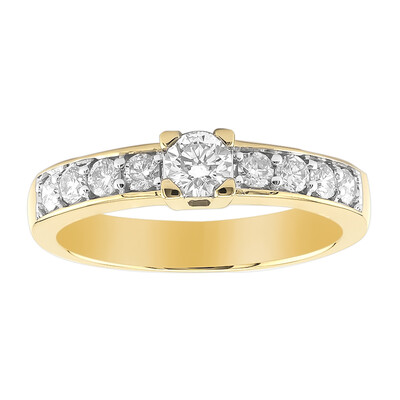 14K SI1 (G) Diamond Gold Ring (Annette)