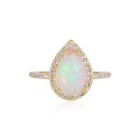 Welo Opal Silver Ring