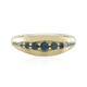 9K I3 Blue Diamond Gold Ring