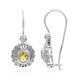 Citrine Silver Earrings