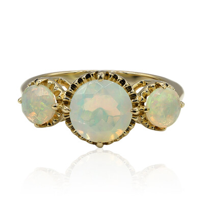 9K AAA Welo Opal Gold Ring (Adela Gold)