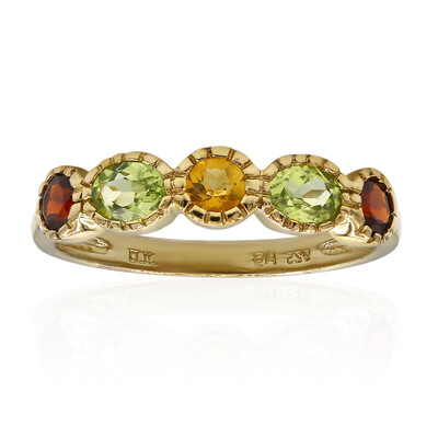 Peridot Silver Ring