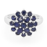 Blue Sapphire Silver Ring