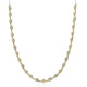 9K SI2 (H) Diamond Gold Necklace (de Melo)