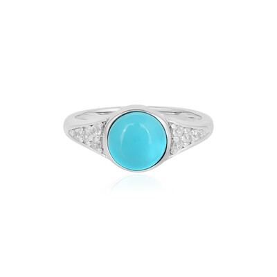 Sleeping Beauty Turquoise Silver Ring