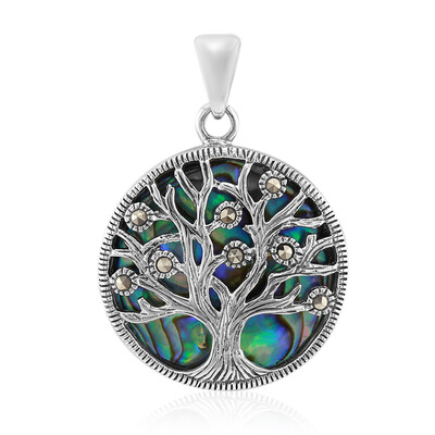 Abalone Shell Silver Pendant (Art of Nature)