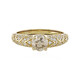 14K I2 Champagne Diamond Gold Ring (de Melo)