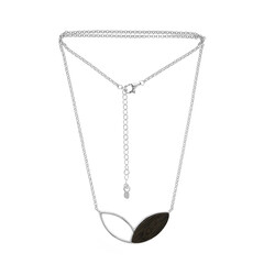 Black Oak Silver Necklace (dagen)