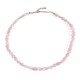 Morganite Silver Necklace