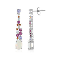 Welo Opal Silver Earrings