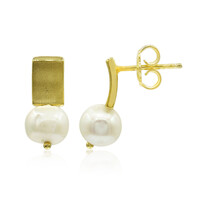 Freshwater pearl Silver Earrings (TPC)