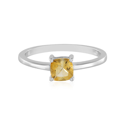 Citrine Silver Ring