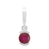 Bemainty Ruby Silver Pendant