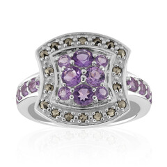 Amethyst Silver Ring (Annette classic)