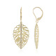 9K I2 Champagne Diamond Gold Earrings (Ornaments by de Melo)