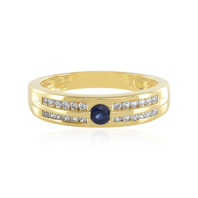 Blue Sapphire Silver Ring