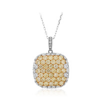 14K SI2 Yellow Diamond Gold Necklace (CIRARI)