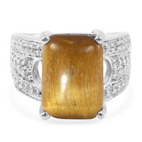 Tiger´s Eye Silver Ring