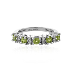 Peridot Silver Ring