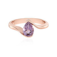 Rose de France Amethyst Silver Ring