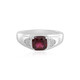 Rhodolite Silver Ring