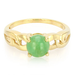 Imperial Chrysoprase Silver Ring