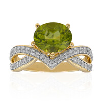 Peridot Silver Ring