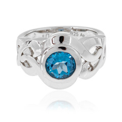 Marambaia Topaz Silver Ring