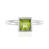 Peridot Silver Ring