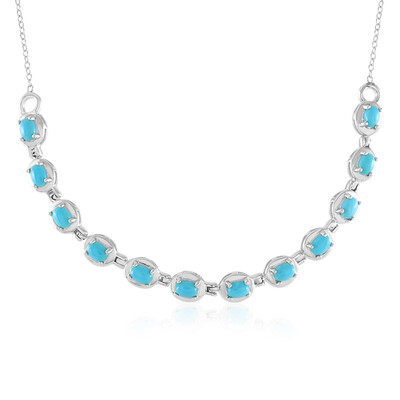 Sleeping Beauty Turquoise Silver Necklace (Faszination Türkis)