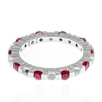 Madagascar Ruby Silver Ring