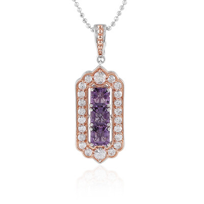 Amethyst Silver Necklace (Dallas Prince Designs)